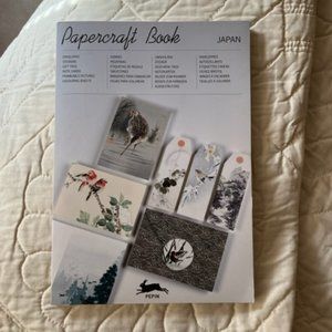 Large Papercraft Book with Japanese Designs